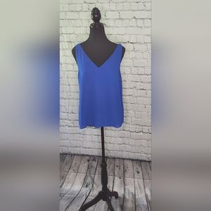 Chiffon crossback top